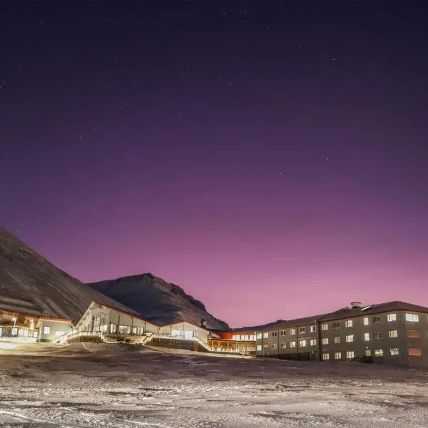 Longyearbyen में, होटल Radisson Blu Polar Hotel, Spitsbergen