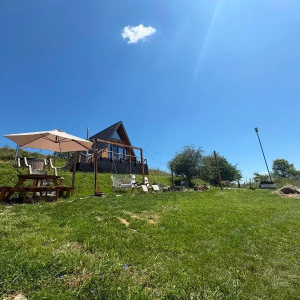Cabana A-frame City View Târgoviște, hotel in Valea Voievoziilor