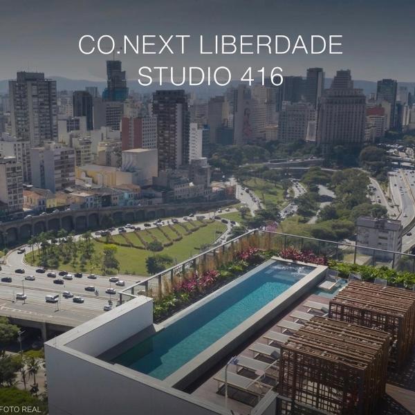 Studio 416 CO NEXT Liberdade Estrutura de resort prox ao metro