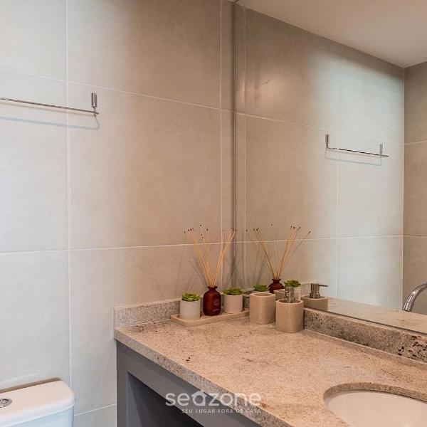 Studio em Cond. c/ piscina prox. do mar ARU0123 - Foto 3