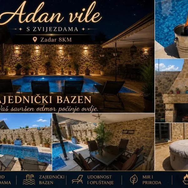 App 3 Ville Adan, hotel Donji Zemunikban