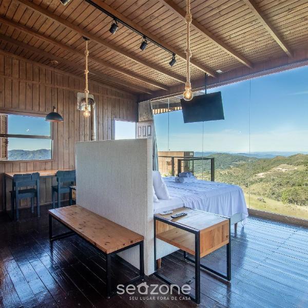Cabana rústica com jacuzzi e vista incrível VST003 - Foto 3