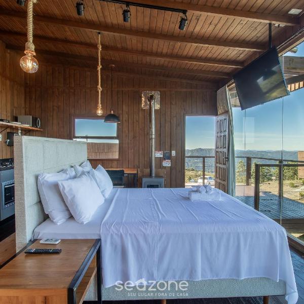 Cabana rústica com jacuzzi e vista incrível VST003 - Foto 4