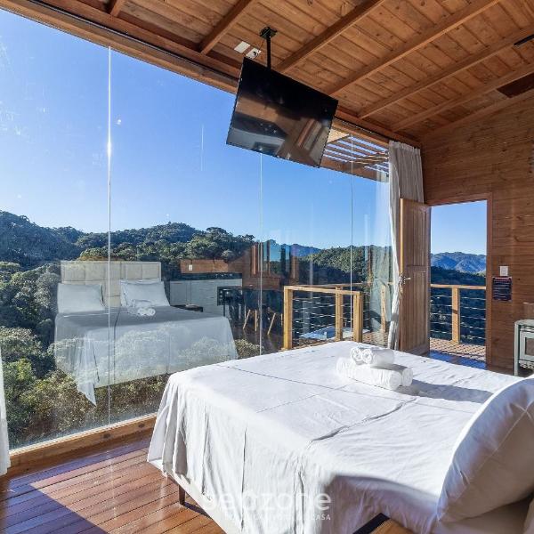 Chalé na serra com Vista Magnífica VST017
