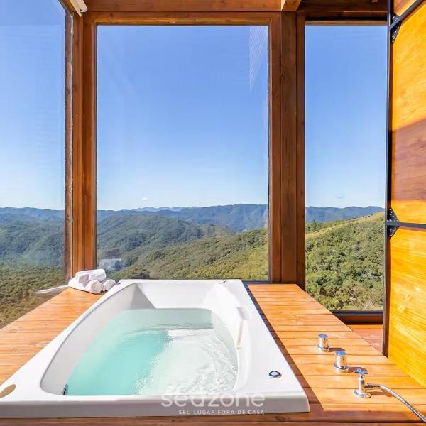 Cabana incrível p/ casais na região serrana VST011