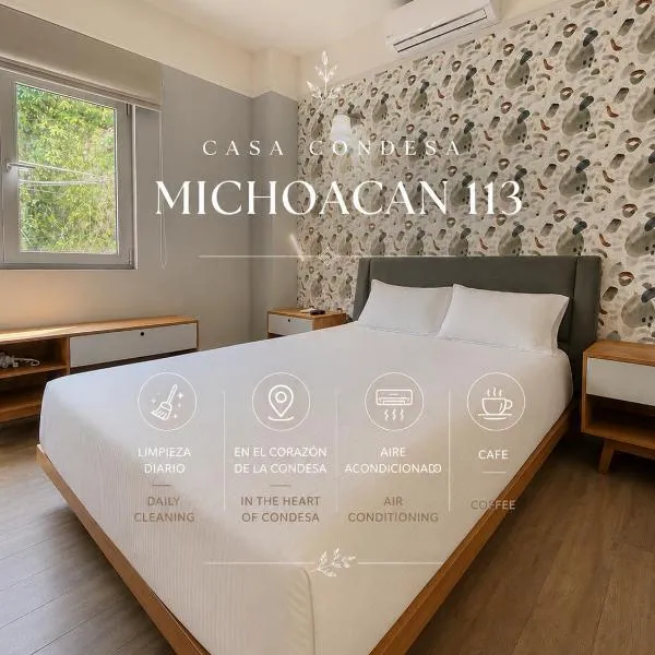 Casa Condesa Michoacan 113 Hotel by Riberana, hotel en Ciudad de México