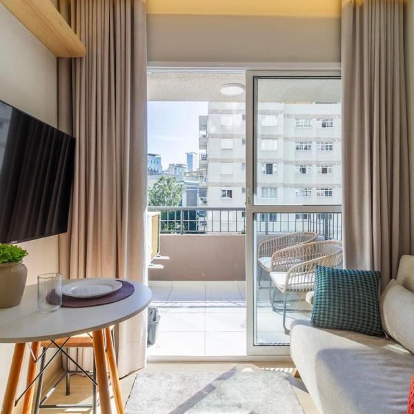 CA601 Loft moderno e bem equipado no coração da Vila Olímpia