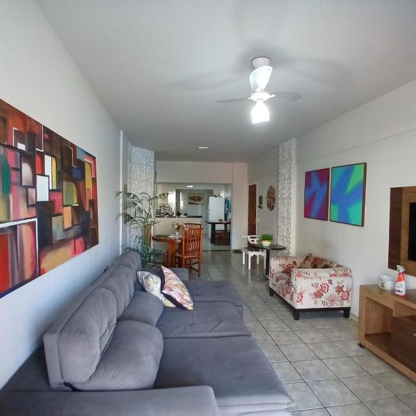 Apartamento 3 Quartos, Churrasqueira, Vista Mar, Varanda, 5 min da praia