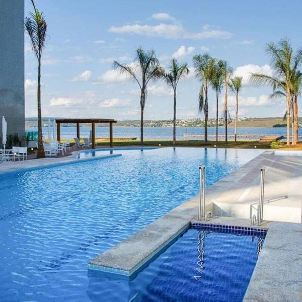 Brisas do Lago - Apartamento térreo bem localizado