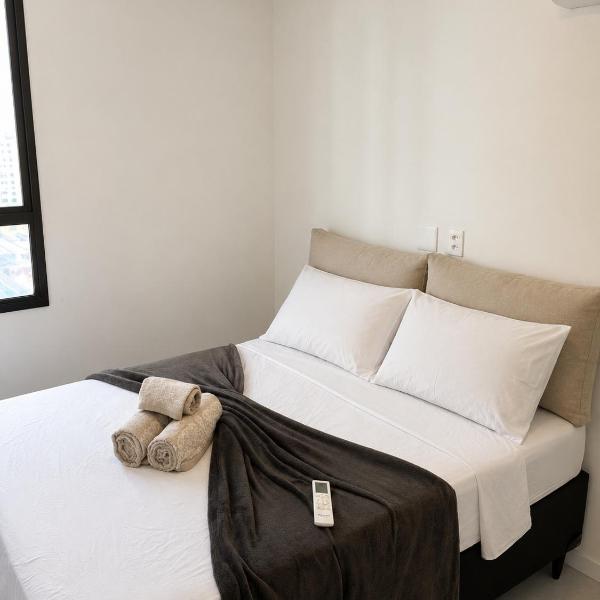 Apartamento para 6 pessoas - 1 Quadra da praia de itaparica - Foto 5