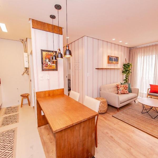 Apto Conteporâneo - 3 Quadras Rua Coberta Gramado - Garagem Inclusa