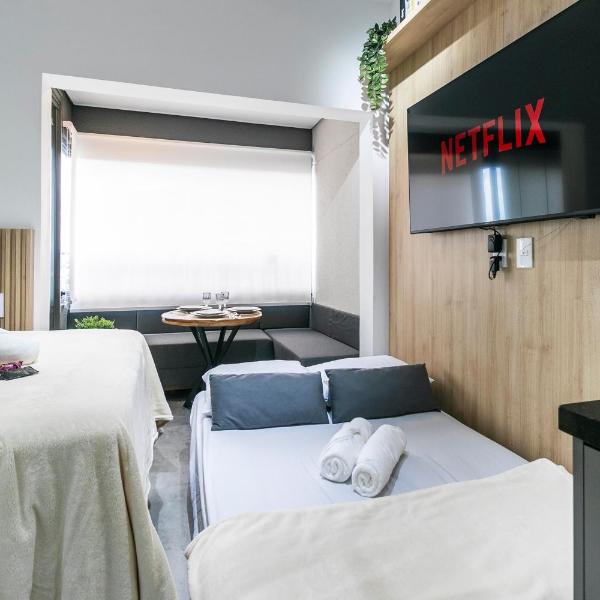 Studio Luxuoso - Metrô Vila Matilde - Fácil acesso Neo Química Arena - Sou House - Foto 4