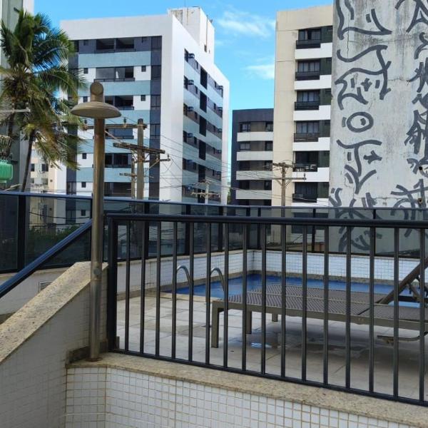 Apartamento Quarto e Sala Vista Mar Pituba - Foto 4