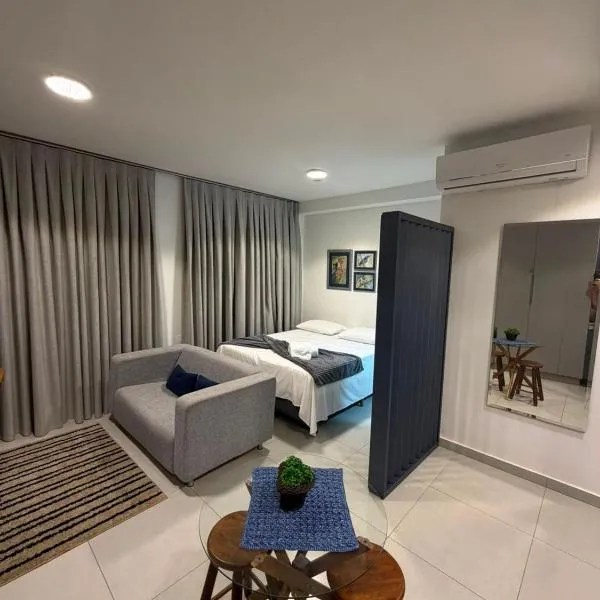 Ap. com Wifi, Ar, 1 vaga, Piscina, Próx. Iguatemi, hotel in Ribeirão Preto