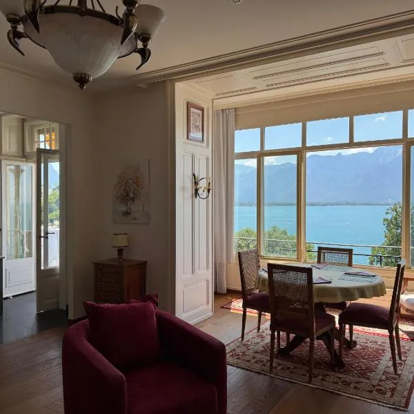 Panoramic view lake, hotell sihtkohas Territet