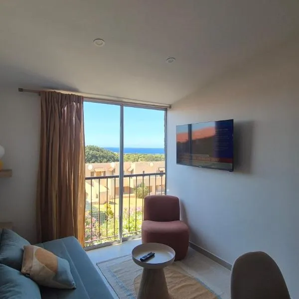 Between Calvi and Ile Rousse seaside, hotel Lumióban