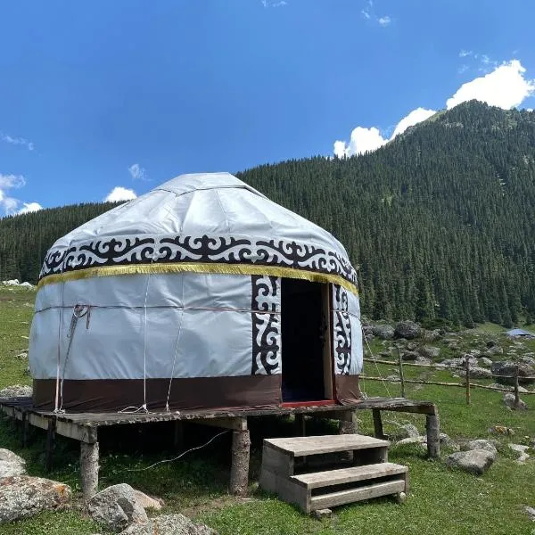 Kerben Yurt Camp Arashan, hotel in Altynarasan