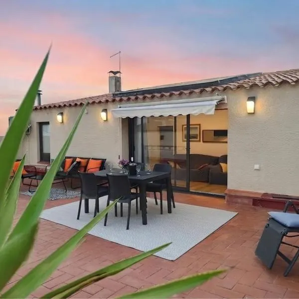 Ático Palau Premium Penthouse 80m2 Terrace and 360 Views Costa Brava, hotel in Palau-Saverdera