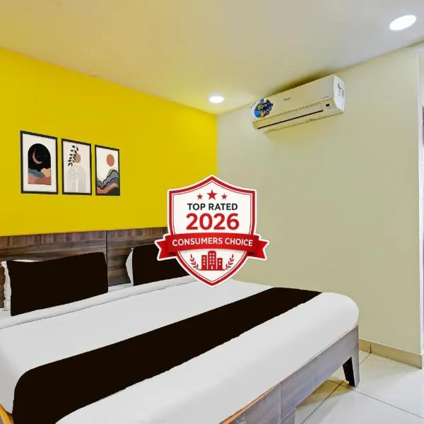 Viesnīca Super Hotel O Kondapur Hyderabad Formerly Dunes Inn pilsētā Haiderabāda