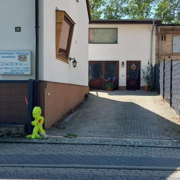 Ferienhaus - Wohnung- Havelblick, hotel en Phöben