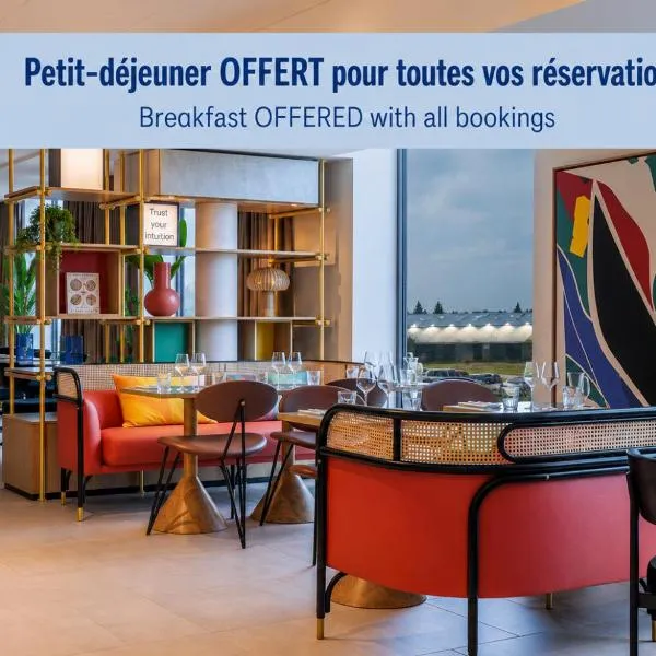 Hampton By Hilton Lyon Airport, hotel v destinácii Colombier-Saugnieu