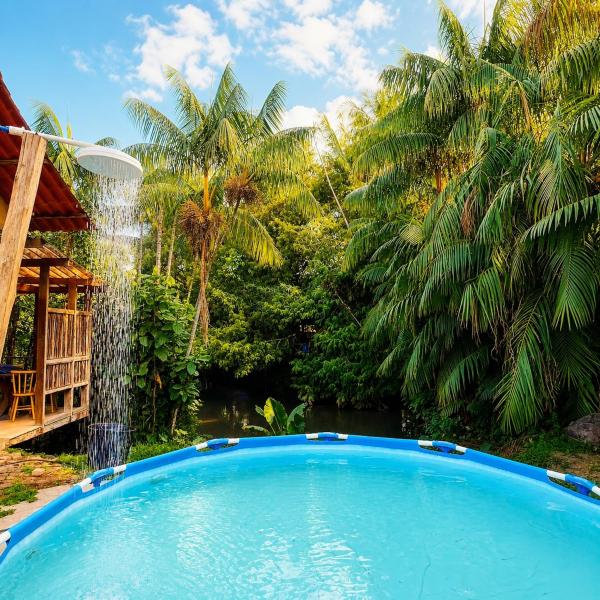 Sitio casa 2 quartos e lago privado 15 min praia cachoeira - Foto 4