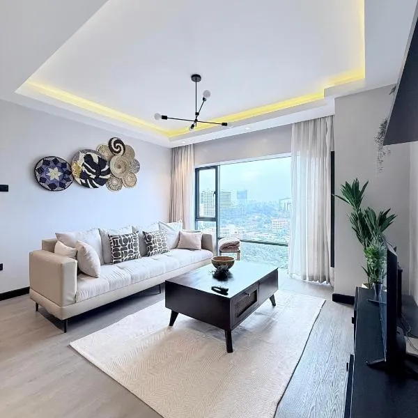Escada Westlands 2-Bedroom, Skyline Views, Rooftop Pool, Restaurant, Gym & Workspace - Eskay Homes, hôtel à Nairobi