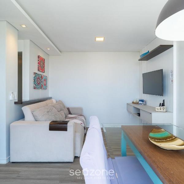 Apt prático 550m da praia Canasvieiras RTBA1361 - Foto 5