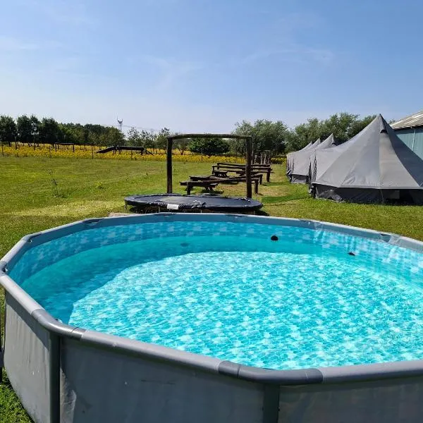 Frifelt Kro Almost Glamping telt, hotel Frifelt városában