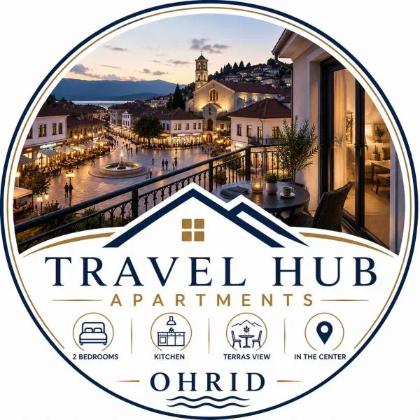Trave Hub Apartments, hôtel à Ohrid