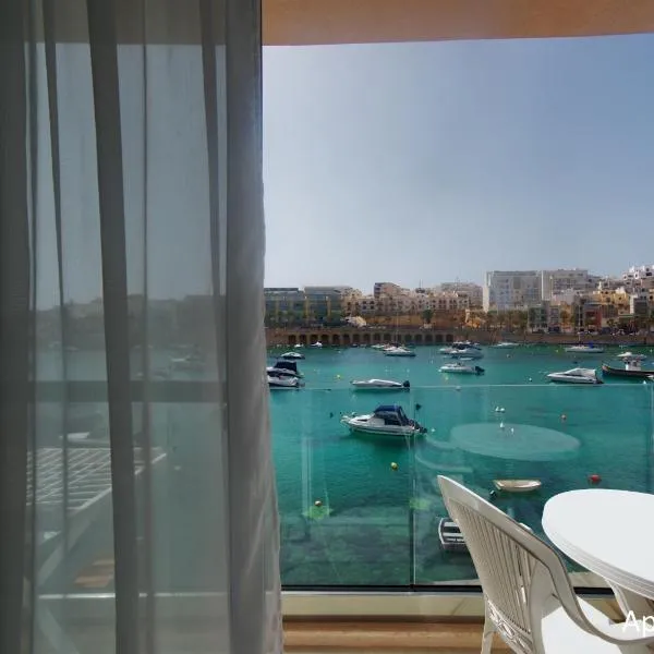Marbella Holiday Apartments - Seafront - Wifi, hotel di Marsaskala
