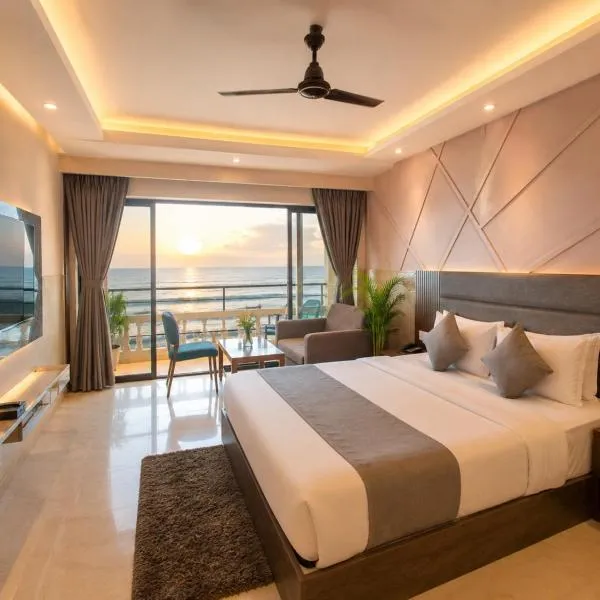 Wake Up To The Sound Of The Ocean Hotel Dreamland - Near Jagannath Temple - Beachfront Stay -All Rooms with Sea View & Private Balcony- Free Wi-Fi #Free Parking #Lift - Multi-Cuisine Restaurant - Spacious Luxury Rooms - One Of The Top-Rated Hotels In Puri