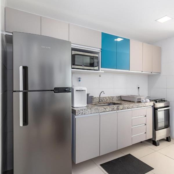 Apartamento Moderno com Ar Condicionado e Wi Fi Rapido a 500m da Praia do Forte - Foto 4