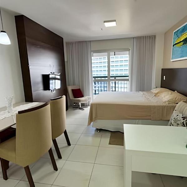 Flat privativo no Fusion - alto andar com A/C - Foto 2
