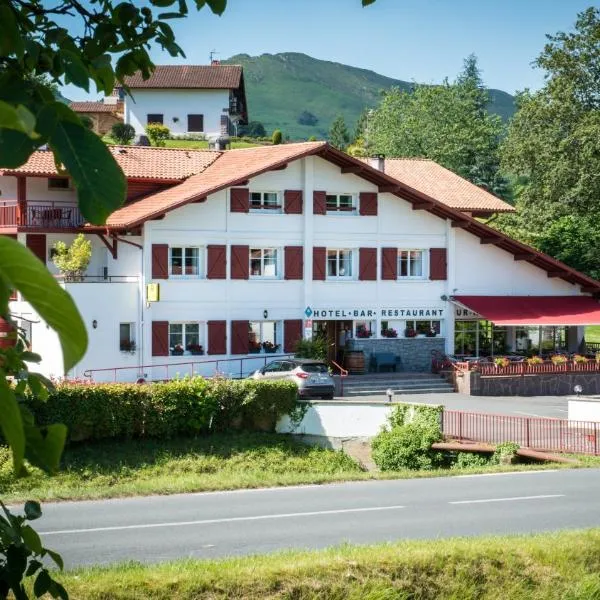 Logis Hotel Ur-Hegian, hotel em Aïnhoa