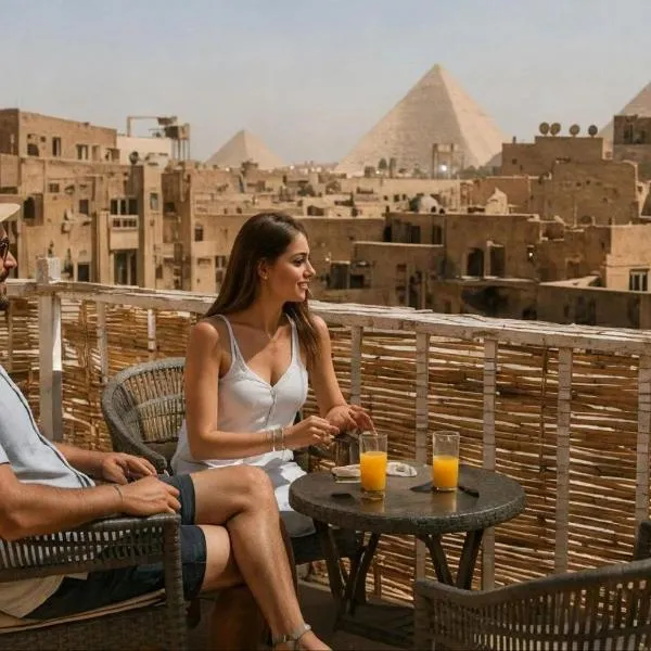 The 5 Inn - Rooftop Pyramids View, hotel em Cairo