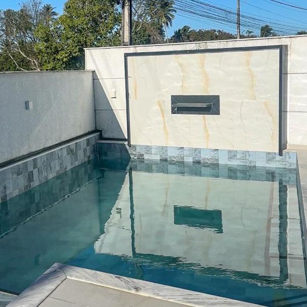 Aptos Pavimento superior a aproximadamente 50m da praia de taperapuã 2Q com ar e sala climatizada - Foto 4