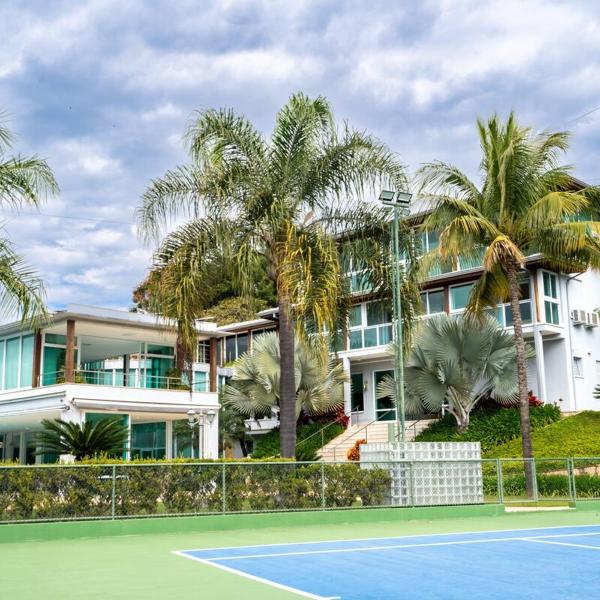 casa resort na represa