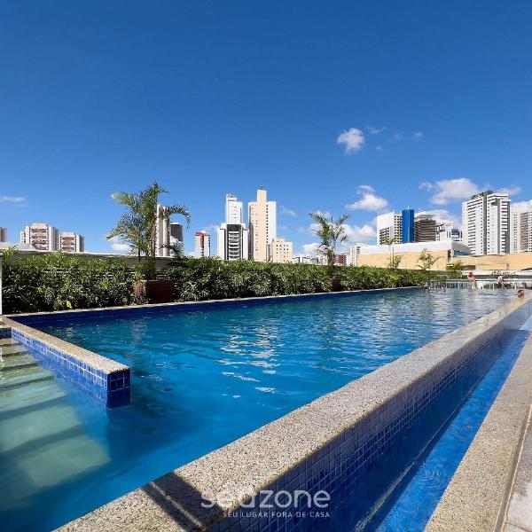 Studio c/piscina aquecida, no DF Plaza DPA210