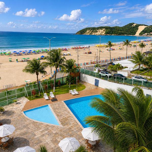 TR Ponta Negra Beach - Flat - Piscina - Praia