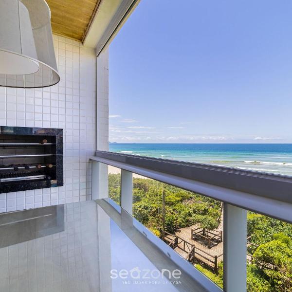 Apartamento Pé na Areia c/ Churrasqueira EAR0411