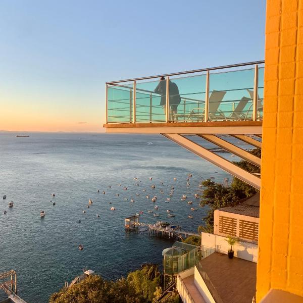 Loft com Pier Exclusivo Mar Terraço Gyn Varanda na Vitória VIP GOLD - Foto 2