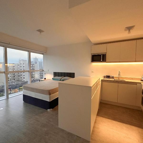 Studio Novo Moderno com Garagem - Localização e Vista Privilegiada - Foto 5