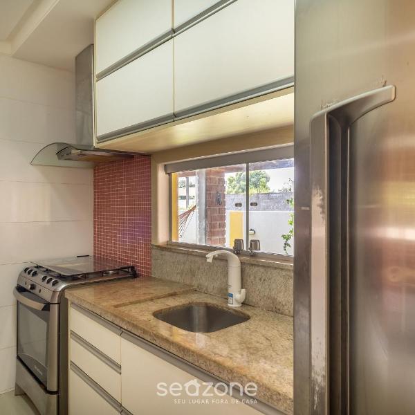 Casa c/ Churrasq. e Piscina em Jacuípe - PDA0736