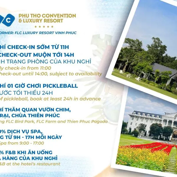FLC Luxury Resort Vinh Phuc, hotelli kohteessa Hoằng Xá