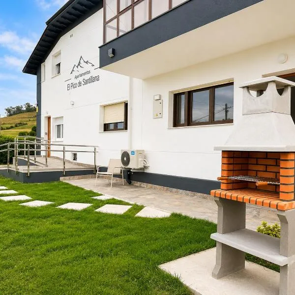 El Pico De Santillana - Parking Privado - Aire Acondicionado - Bbq - Jardines - Wifi, hotel en Vispieres