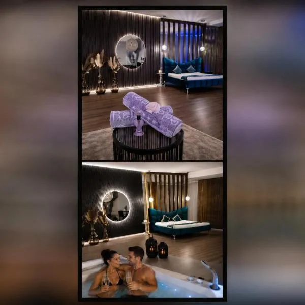 Privat-Spa mit Whirlpool und Sauna in Sursee, hotel en Sursee