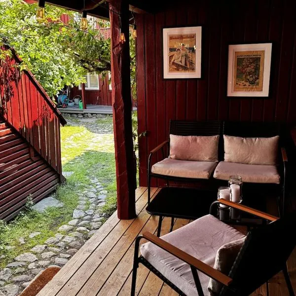 Sommerfuglen - sjarmerende idyll midt i Gamlebyen, hotel Fredrikstadban