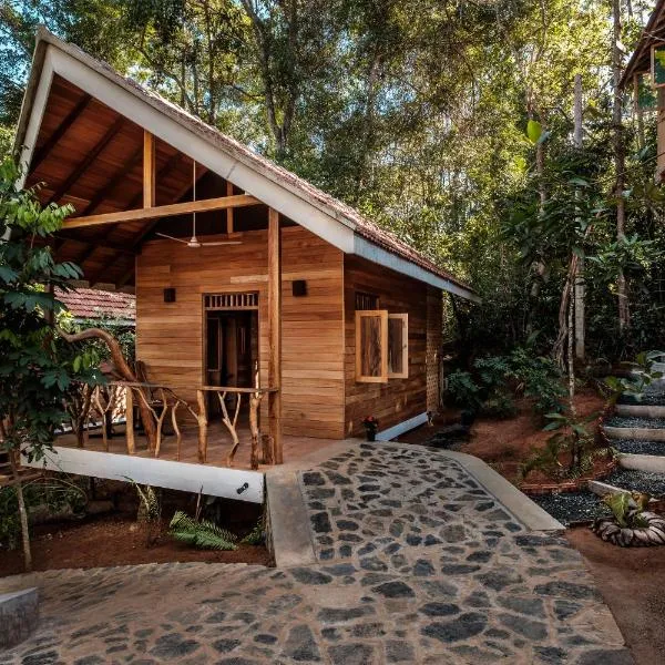 Manthally Cabanas, hotel a Hikkaduwa