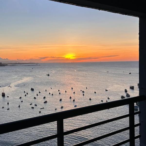 Flat Vista Mar no Iate Plaza Hotel